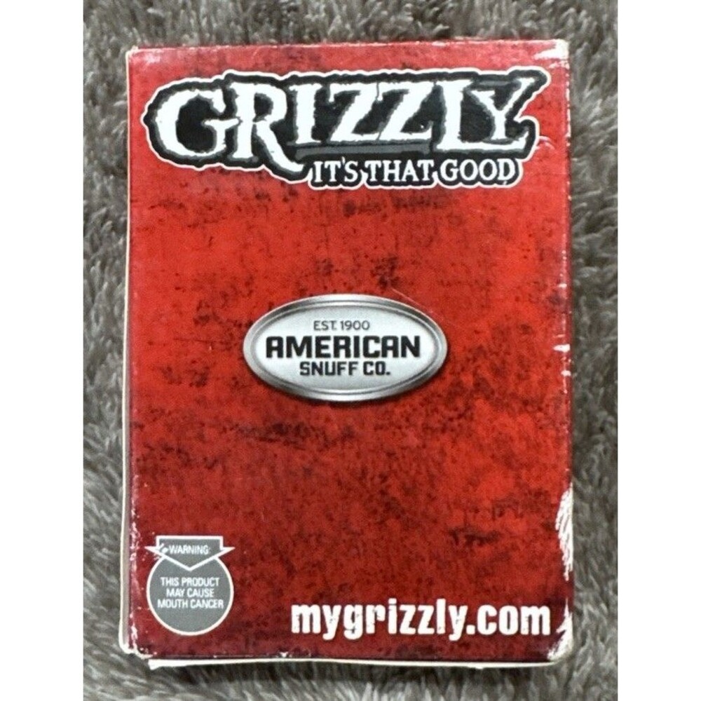 Grizzly “It’s That Good” Promotional Playing Cards – Sealed, New in Box